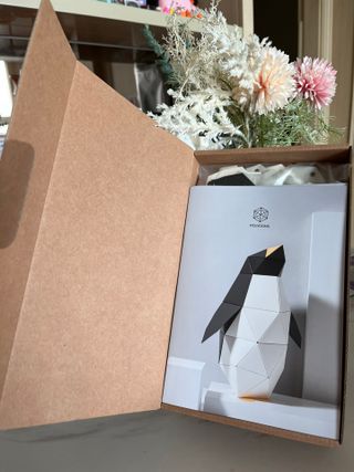 [폴리곤즈] 허들린 패밀리 DIY 블록 세트 (허들린 펭귄 블록+미니허들린 펭귄 블록) — 4.5점을 준 리뷰어가 2022년 4월 올린 사용 사진