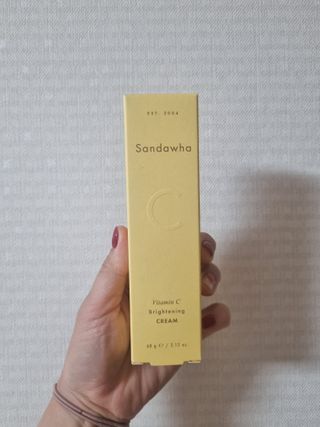 산다화 비타민C 화이트닝 크림 — 5점을 준 리뷰어가 2023년 5월 올린 사용 사진