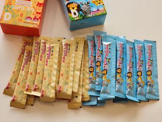 다나음 셀렌에 빠진 아연면역젤리 열대과일맛+사과맛 — 5점을 준 리뷰어가 2023년 1월 올린 사용 사진