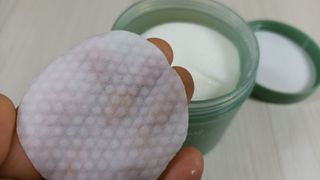 팜스테이 티트리 바이옴 카밍 토너 패드 — 5점을 준 리뷰어가 2022년 7월 올린 사용 사진