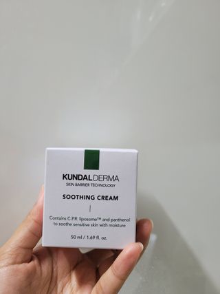 쿤달더마 C.P.R. 시카 카밍 수딩 크림 50ml — 4.5점을 준 리뷰어가 2020년 12월 올린 사용 사진