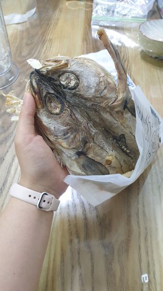 [오늘바스켓] 용대리 손질하늘태 130g — 5점을 준 리뷰어가 2021년 5월 올린 사용 사진