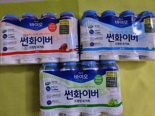 LIVE 매일바이오 썬화이버 드링킹 요거트 — 5점을 준 리뷰어가 2022년 8월 올린 사용 사진