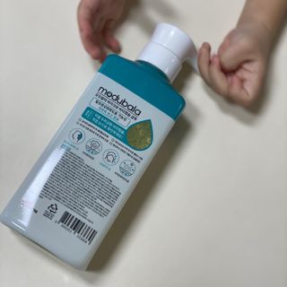 모두발라 마이크로 비타캡슐 탈모샴푸 — 5점을 준 리뷰어가 2022년 1월 올린 사용 사진