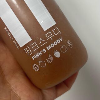 BLENDY'S 핑크 스무디+블론디 스무디 — 5점을 준 리뷰어가 2021년 12월 올린 사용 사진