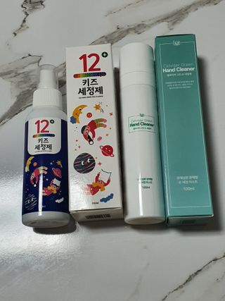 셀바이져 항균 스프레이 핸드워시 + 키즈세정제 SET — 5점을 준 리뷰어가 2021년 1월 올린 사용 사진