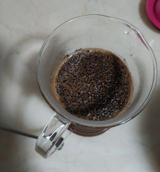 커스프 블렌드 당일 로스팅 커피원두 홀빈 드립커피 분쇄 200g — 5점을 준 리뷰어가 2022년 8월 올린 사용 사진