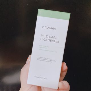 아르비엔 마일드케어 비건 시카세럼 — 5점을 준 리뷰어가 2021년 2월 올린 사용 사진