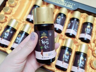 서울약사신협_프리미엄황삼골드_3.75g x 12환+75mgx12병 — 5점을 준 리뷰어가 2021년 1월 올린 사용 사진