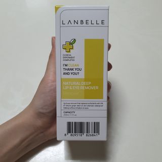 랑벨 내츄럴 딥 립앤아이 리무버 210ml — 5점을 준 리뷰어가 2022년 7월 올린 사용 사진