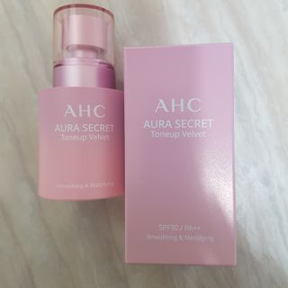 AHC 아우라 시크릿 톤업 벨벳 — 5점을 준 리뷰어가 2021년 4월 올린 사용 사진