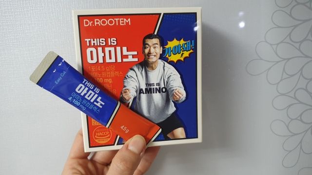 [닥터루템] THIS IS 아미노 디스이즈아미노 필수 조원희 아미노산 1box(15포) 리뷰 사진