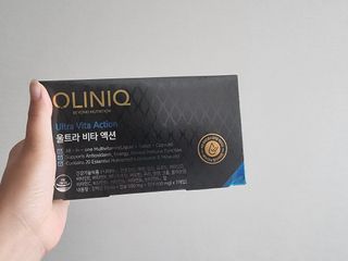 올리닉 울트라비타액션 — 5점을 준 리뷰어가 2021년 9월 올린 사용 사진