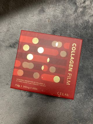 프리마인 귀족의 콜라겐, 92배 흡수율. 럭셔리 프리미엄 셀라브 콜라겐필름 30매 — 5점을 준 리뷰어가 2021년 10월 올린 사용 사진