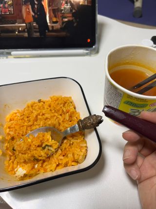 [푸딩팩토리] 요잇조잇 닭갈비 닭가슴살/김치 닭가슴살 곤약볶음밥 2종 (김치볶음밥 2개 닭갈비 볶음밥 1개) — 5점을 준 리뷰어가 2022년 7월 올린 사용 사진
