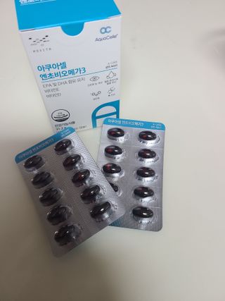 메디포스트 모비타 아쿠아셀 엔초비오메가3 60캡슐 — 5점을 준 리뷰어가 2022년 12월 올린 사용 사진