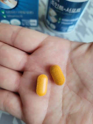 에이치알팜 조인트-서포트 보스웰리아 MSM 650mg x 120정 — 5점을 준 리뷰어가 2021년 4월 올린 사용 사진