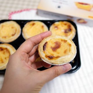 디앙뜨 포르투갈 에그타르트 오리지널 맛+패션후르츠+초콜릿타르트 맛 중 택1 — 5점을 준 리뷰어가 2021년 8월 올린 사용 사진