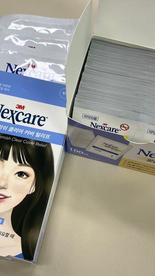 3M 넥스케어 블레미쉬 여드름패치 릴리프 111매(짜기 전 케어) +알코올스왑 증정 — 5점을 준 리뷰어가 2024년 7월 올린 사용 사진