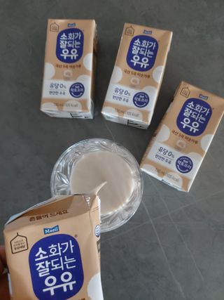 소화가 잘되는 우유 국산 5곡 미숫가루 — 5점을 준 리뷰어가 2021년 9월 올린 사용 사진