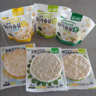 굽네몰 [굽네] 탱글탱글 닭가슴살볼 3종, 닭가슴살 오븐 스테이크 3종 — 5점을 준 리뷰어가 2021년 5월 올린 사용 사진