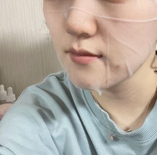 프롬노시베 필앤굿 에센스 마스크 — 5점을 준 리뷰어가 2021년 12월 올린 사용 사진