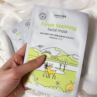 세뚜아(Cettua) [세뚜아] 포레스트 수딩 마스크 Cettual Forest  Soothing Mask 5매 — 5점을 준 리뷰어가 2024년 4월 올린 사용 사진