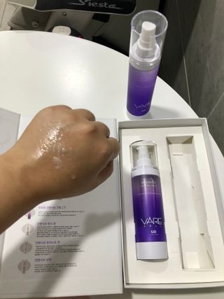 바르셀 기초화장품추천 히알루론산 앰플 미스트 [부스터_100ml+세럼_60ml]2종세트 — 4.5점을 준 리뷰어가 2021년 11월 올린 사용 사진