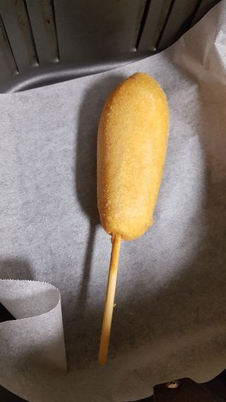 오마뎅 한우핫도그 — 5점을 준 리뷰어가 2021년 5월 올린 사용 사진