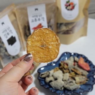 자연을담은모듬부각 — 5점을 준 리뷰어가 2022년 1월 올린 사용 사진