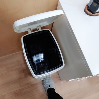 창신리빙 [블랑 휴지통 5종] 똑똑한 정리 수납 — 5점을 준 리뷰어가 2021년 1월 올린 사용 사진