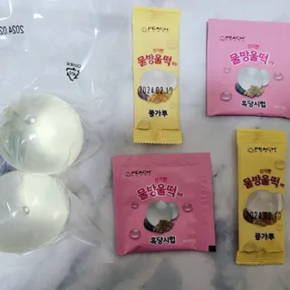 (주) 피치코리아 신기한 물방울떡 젤리 x2개입 — 5점을 준 리뷰어가 2023년 5월 올린 사용 사진