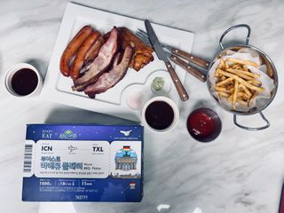 [테이스티나인] [레디잇x부루마불] 부어스트 바베큐 플래터 1000g — 5점을 준 리뷰어가 2022년 4월 올린 사용 사진