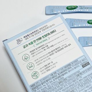 셀렉스스포츠 셀렉스 밀크세라마이드 저분자피쉬콜라겐 28포 X 1박스 — 5점을 준 리뷰어가 2021년 6월 올린 사용 사진