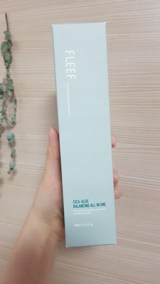 플리프 시카-알로에 밸런싱 올인원 200ml — 5점을 준 리뷰어가 2021년 1월 올린 사용 사진
