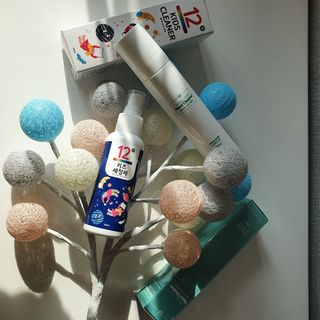 셀바이져 항균 스프레이 핸드워시 + 키즈세정제 SET — 3점을 준 리뷰어가 2021년 3월 올린 사용 사진