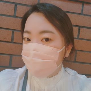 [애니가드] 센스 메베 베이지 컬러 사각 마스크 5P — 5점을 준 리뷰어가 2022년 8월 올린 사용 사진