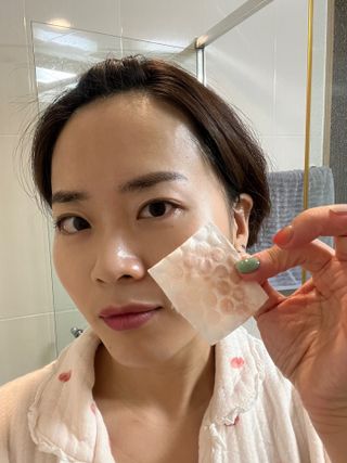 스킨큐어 산다화 순한 클렌징 동백 오일 200ml — 5점을 준 리뷰어가 2023년 3월 올린 사용 사진