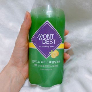 몽베스트 Montbest with Sparkling water Lemon OR Lime 20병(랜덤) — 4점을 준 리뷰어가 2021년 10월 올린 사용 사진