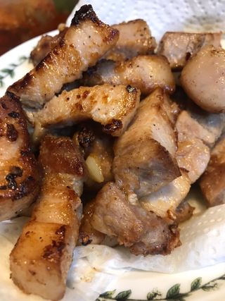 찐신선 한끼한팩 미국 냉동 목살 & 네덜란드 냉동 삼겹살 SET — 5점을 준 리뷰어가 2021년 10월 올린 사용 사진