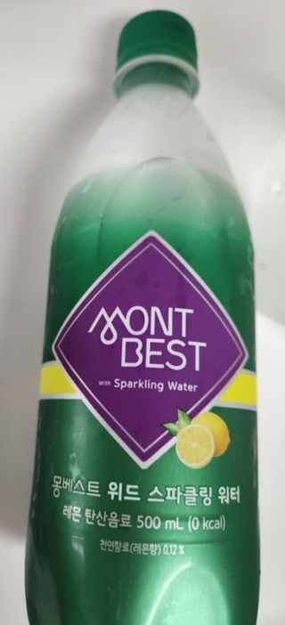 몽베스트 Montbest with Sparkling water Lemon OR Lime 20병(랜덤) — 5점을 준 리뷰어가 2023년 6월 올린 사용 사진