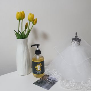 [바디홈즈] 골드 마유 샴푸 — 5점을 준 리뷰어가 2021년 11월 올린 사용 사진