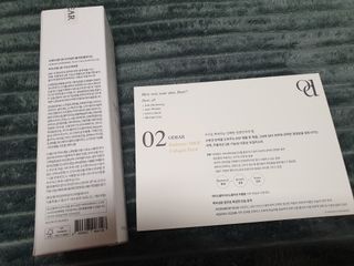 ODEAR ENDERMIC EGF COLLAGEN FLUID 오데어 엔더믹 이지에프 콜라겐 플루이드 — 5점을 준 리뷰어가 2022년 4월 올린 사용 사진