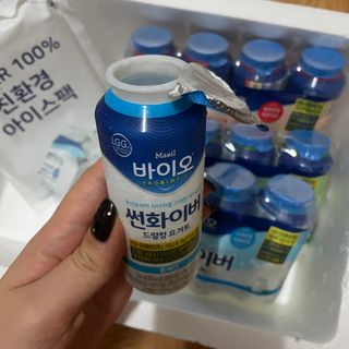 LIVE 매일바이오 썬화이버 드링킹 요거트 — 4점을 준 리뷰어가 2022년 8월 올린 사용 사진