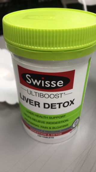 Swisse 스위스 리버디톡스 120정 — 5점을 준 리뷰어가 2021년 2월 올린 사용 사진