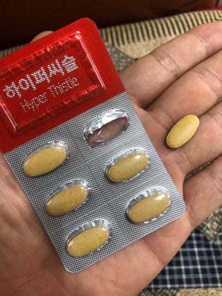 뉴트리션팩토리 비타프렙 하이퍼씨슬 밀크씨슬 900mg — 5점을 준 리뷰어가 2021년 7월 올린 사용 사진