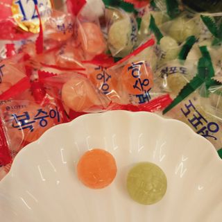 청포도캔디 복숭아캔디 — 5점을 준 리뷰어가 2022년 11월 올린 사용 사진
