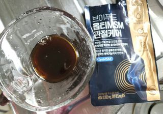 [브이푸드] 옵티MSM 관절케어 (70ml x30포) — 5점을 준 리뷰어가 2022년 6월 올린 사용 사진