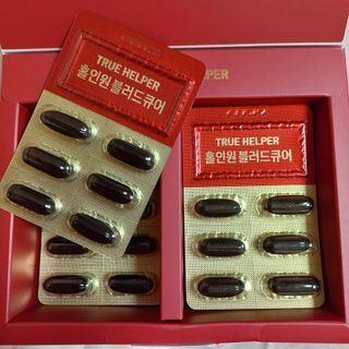트루헬퍼 홀인원 블러드큐어 혈행+혈압+콜레스테롤 한번에 1박스 1개월 — 5점을 준 리뷰어가 2023년 2월 올린 사용 사진