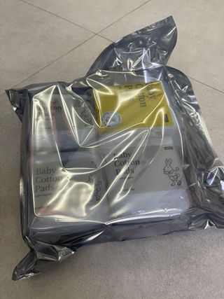 디어엘로디 프리미엄 유기농 유아 솜티슈 40매 3Pack +60매 1Pack 혼합형 — 5점을 준 리뷰어가 2021년 4월 올린 사용 사진